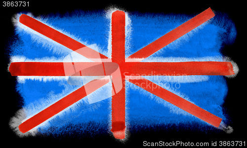 Image of Great Britain flag illustration