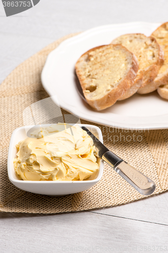 Image of Breakfast table with toast