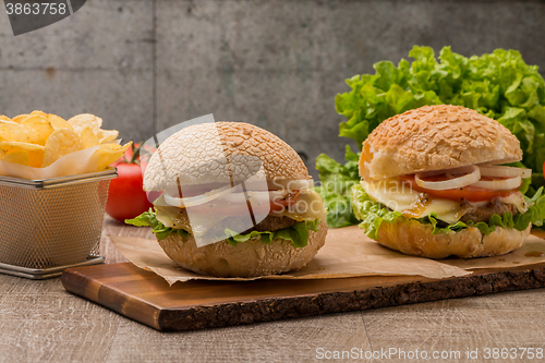 Image of Homemade veggie burger