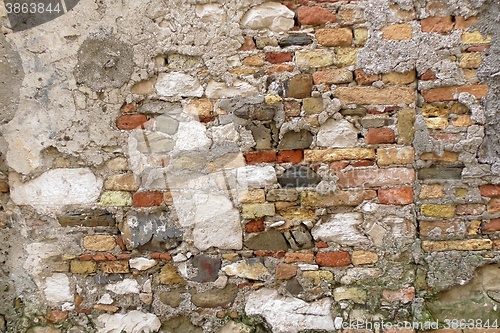 Image of Old brick wall