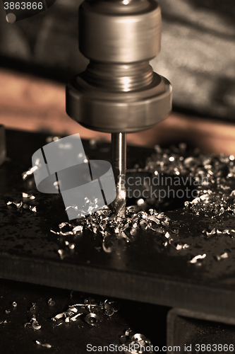 Image of CNC drilling