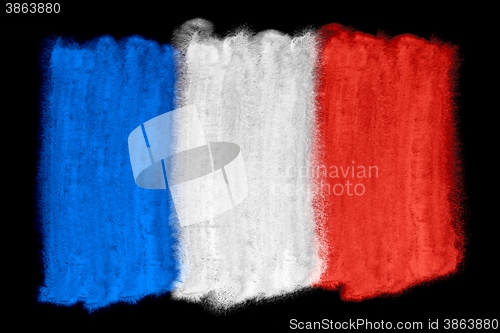 Image of France flag illustration