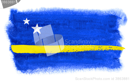 Image of Curacao flag illustration