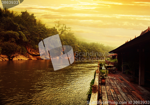 Image of Kwai river at morning