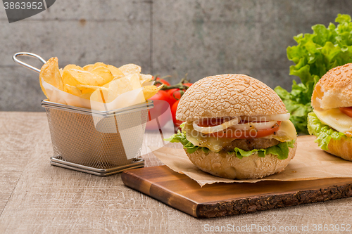 Image of Homemade veggie burger