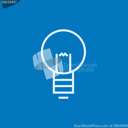 Image of Lightbulb line icon.