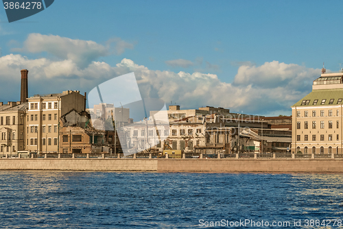 Image of Ruins on the waterfront.