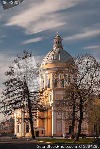 Image of Central Cathedral Nevsky Lavra.