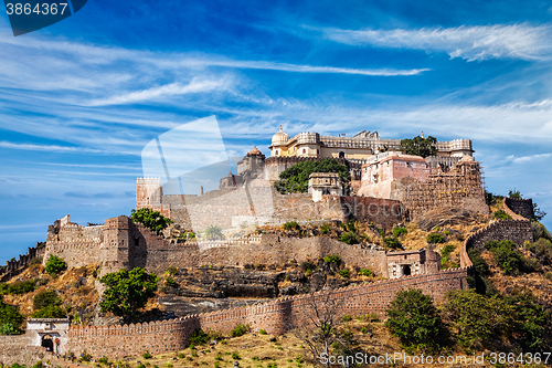 Image of Kumbhalgarh fort, India