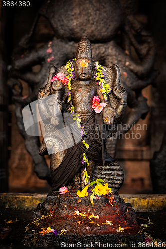 Image of Murugan image. Brihadishwara Temple, Tanjore