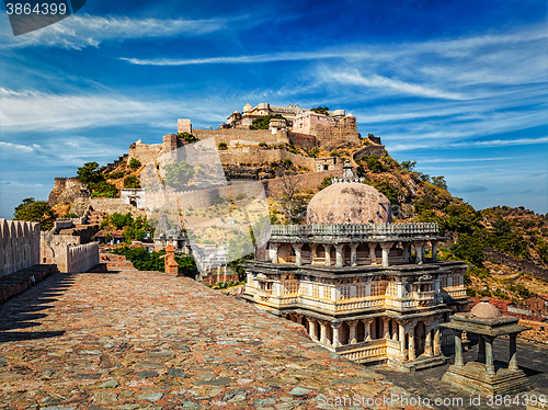 Image of Kumbhalgarh fort, India