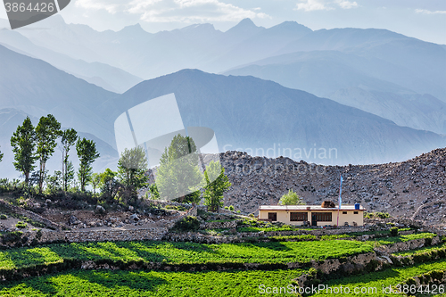 Image of Village in Himalayas