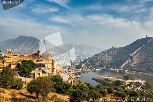 Image of Amer aka Amber fort, Rajasthan, India