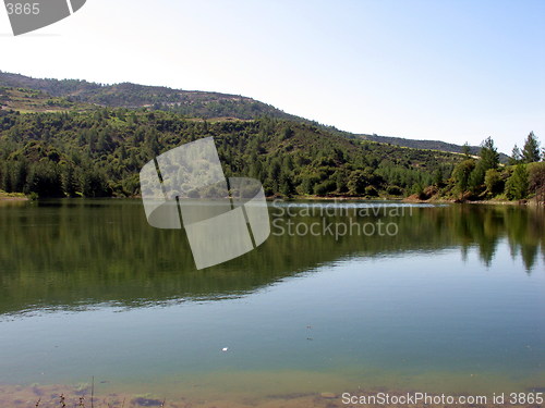 Image of Lake wide. Cyprus