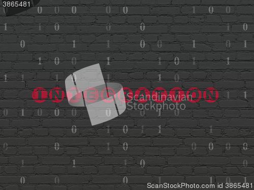 Image of Business concept: Integration on wall background