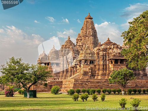 Image of Famous temples of Khajuraho