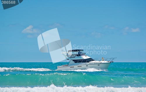 Image of cruising in a boat