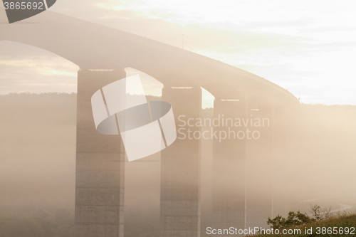 Image of Viaduct at sunrise