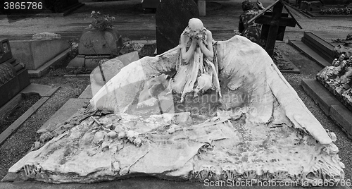 Image of Old Cemetery statue