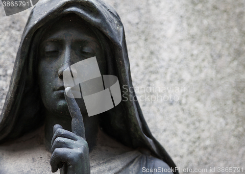 Image of Old Cemetery statue