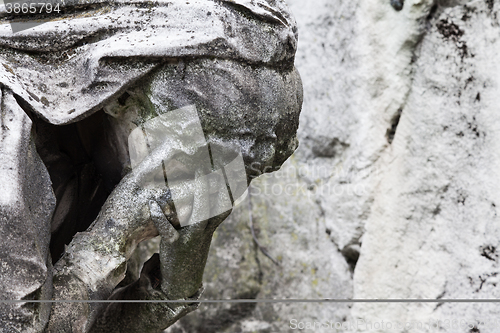 Image of Old Cemetery statue