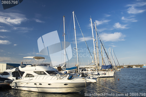 Image of Yacht harbour on the Black Sea