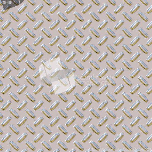 Image of chrome diamond plate metal