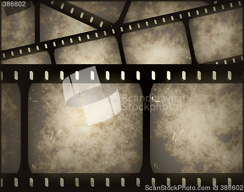 Image of abstract filmstrip