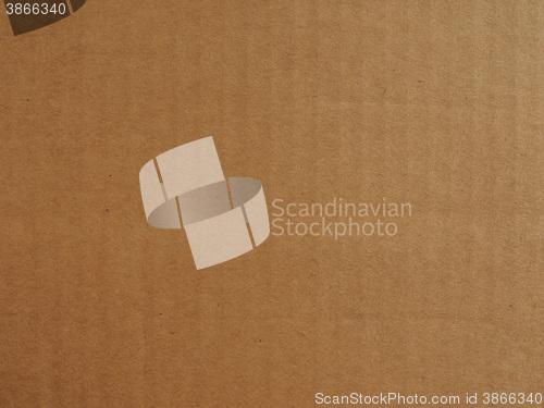 Image of Brown corrugated cardboard background