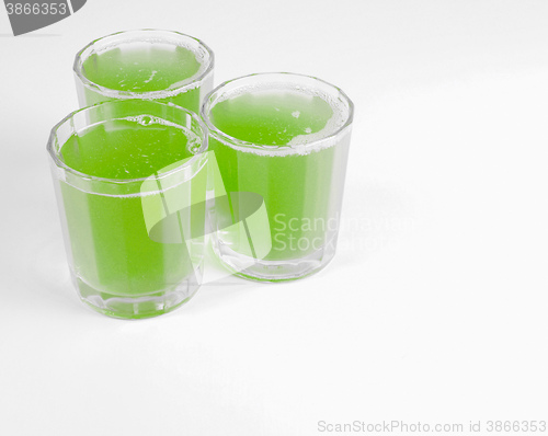 Image of Green apple juice