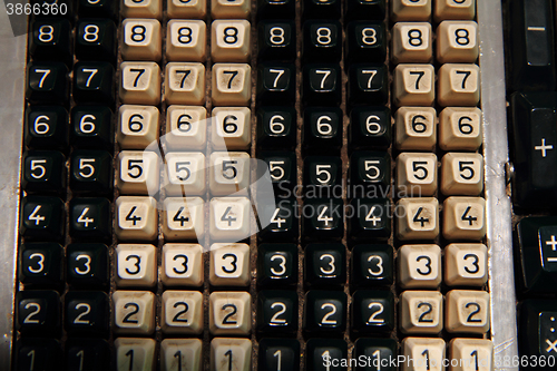 Image of old computer keyboard