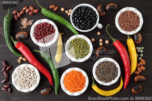 Image of Lentils and beans.