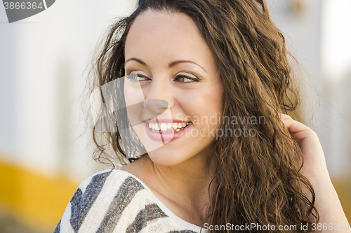 Image of Beautiful young woman