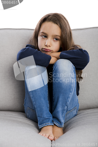 Image of Upset little girl