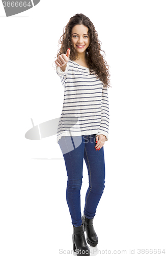 Image of Positive woman
