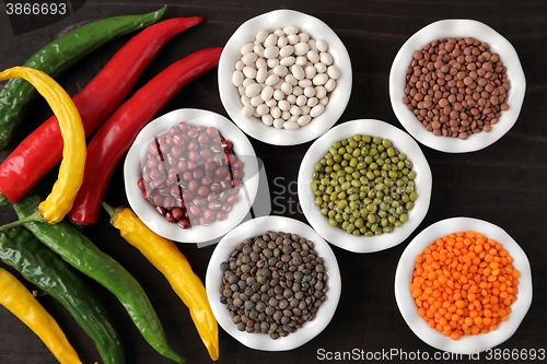 Image of Lentils and beans.