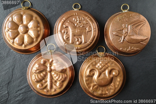 Image of Copper molds.