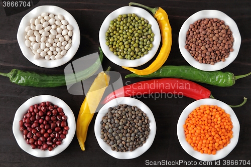 Image of Lentils and beans.