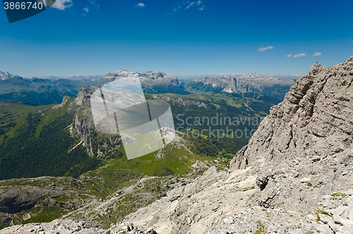 Image of Dolomites Mountain Landscape