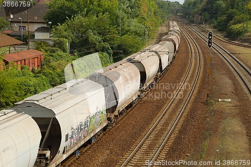 Image of Freight Train Wagons