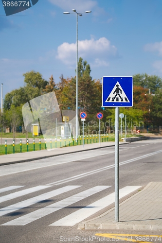 Image of Crossing for pedestrians