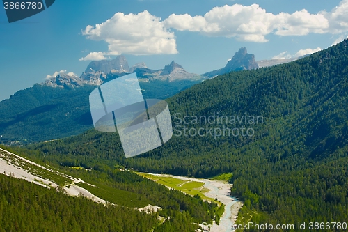 Image of Dolomites Summer Landscape
