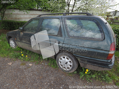 Image of Abandoned car vehicle