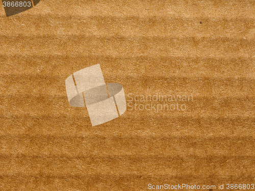 Image of Brown corrugated cardboard background