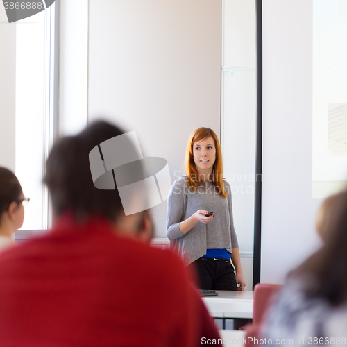 Image of Lecture at university.