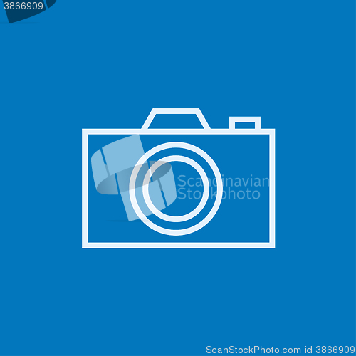 Image of Camera line icon.