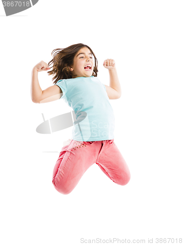 Image of Girl jumping