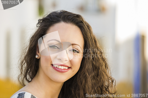 Image of Beautiful young woman