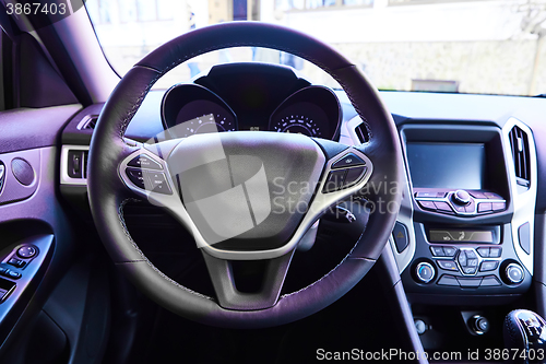 Image of Interior view of car