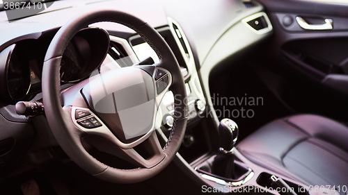 Image of Interior view of car